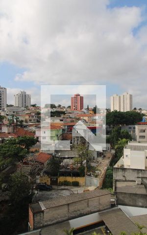 Apartamento para alugar com 49m², 2 quartos e 1 vagaVista janela da sala