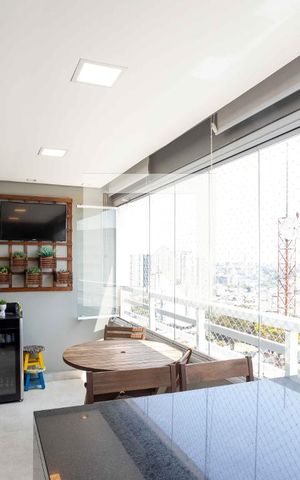 Apartamento à venda com 105m², 3 quartos e 2 vagasVaranda gourmet