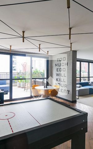 Apartamento para alugar com 29m², 1 quarto e sem vaga Apartamento para alugar com 29m², 1 quarto e sem vagaSala de Jogos