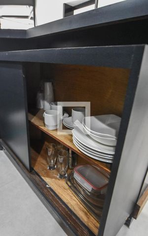 Apartamento à venda com 48m², 1 quarto e 1 vagaCozinha 
