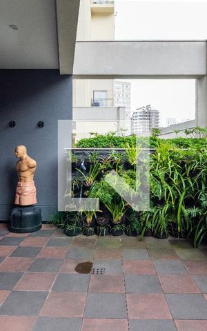 Studio para alugar com 32m², 1 quarto e sem vaga Studio para alugar com 32m², 1 quarto e sem vagaAcademia