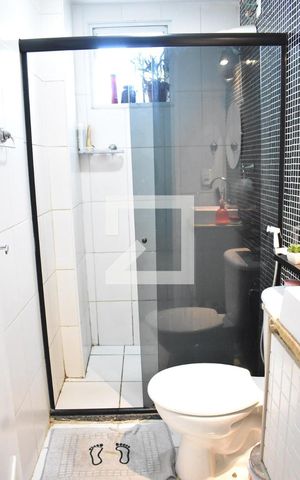 Apartamento para alugar com 56m², 2 quartos e 2 vagasBanheiro
