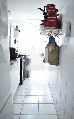 Apartamento para alugar com 56m², 2 quartos e 2 vagasCozinha e Área de Serviço