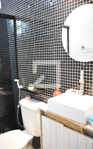 Apartamento para alugar com 56m², 2 quartos e 2 vagasBanheiro