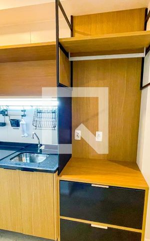 Apartamento para alugar com 23m², 1 quarto e sem vaga Apartamento para alugar com 23m², 1 quarto e sem vagaCozinha