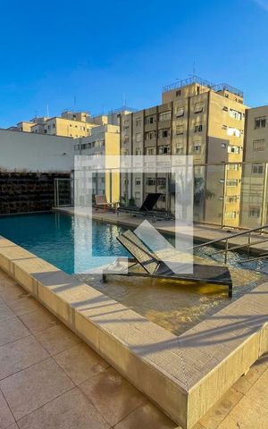 Apartamento para alugar com 23m², 1 quarto e sem vaga Apartamento para alugar com 23m², 1 quarto e sem vagaÁrea comum - Piscina
