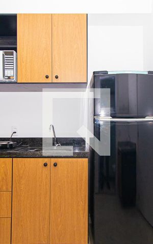 Studio para alugar com 19m², 1 quarto e sem vaga Studio para alugar com 19m², 1 quarto e sem vagaCozinha