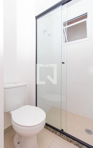 Studio para alugar com 19m², 1 quarto e sem vaga Studio para alugar com 19m², 1 quarto e sem vagaBanheiro