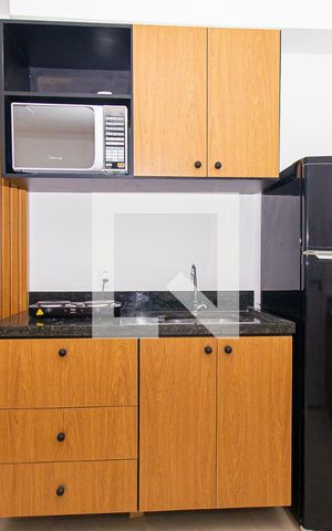 Studio para alugar com 19m², 1 quarto e sem vaga Studio para alugar com 19m², 1 quarto e sem vagaCozinha