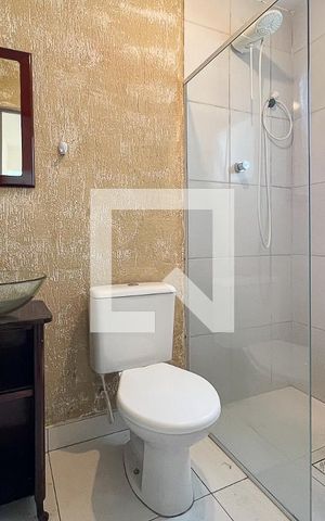 Casa à venda com 70m², 1 quarto e sem vagaBanheiro do Quarto