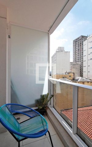 Studio à venda com 26m², 0 quarto e sem vagaVaranda