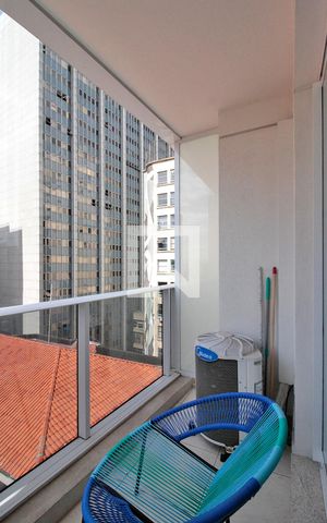 Studio à venda com 26m², 0 quarto e sem vagaVaranda