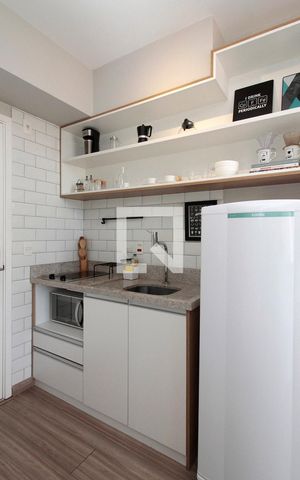 Studio à venda com 26m², 0 quarto e sem vagaCozinha