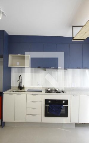 Studio à venda com 27m², 1 quarto e sem vagaCozinha