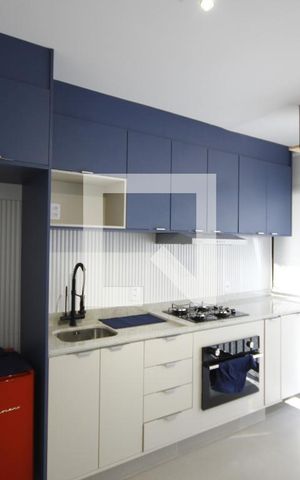 Studio à venda com 27m², 1 quarto e sem vagaCozinha