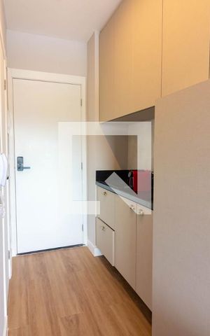 Studio à venda com 29m², 1 quarto e sem vagaCozinha 