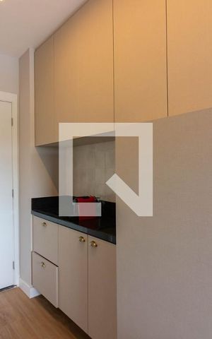 Studio à venda com 29m², 1 quarto e sem vagaCozinha 