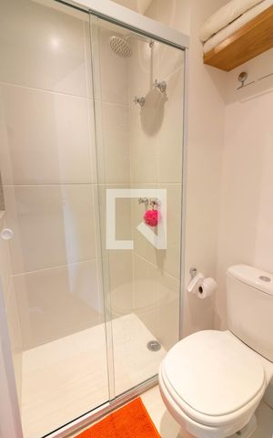 Studio à venda com 29m², 1 quarto e sem vagaBanheiro 