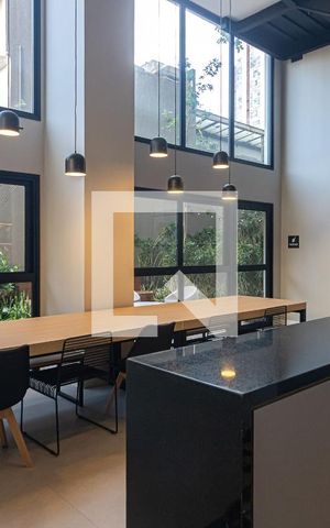 Apartamento para alugar com 25m², 1 quarto e sem vaga Apartamento para alugar com 25m², 1 quarto e sem vagaCozinha comunitária