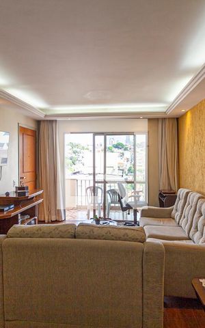 Apartamento à venda com 88m², 3 quartos e 1 vaga Apartamento à venda com 88m², 3 quartos e 1 vagaSala