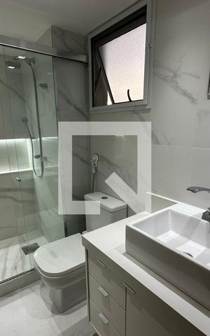 Apartamento para alugar com 84m², 3 quartos e 1 vagaBanheiro da Suíte
