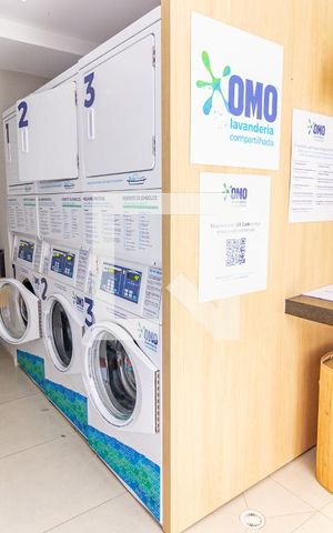 Apartamento à venda com 45m², 2 quartos e sem vaga Apartamento à venda com 45m², 2 quartos e sem vagaÁrea comum - Lavanderia