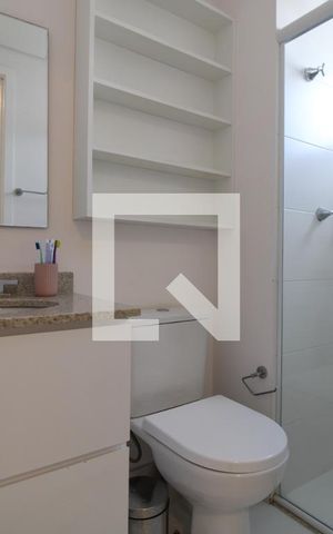 Apartamento para alugar com 88m², 2 quartos e 2 vagasBanheiro da suíte 