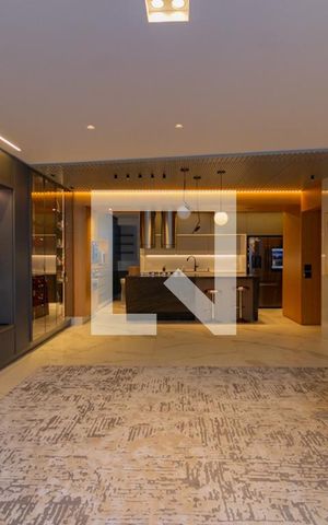 Apartamento à venda com 147m², 2 quartos e 2 vagasDetalhe da sala 