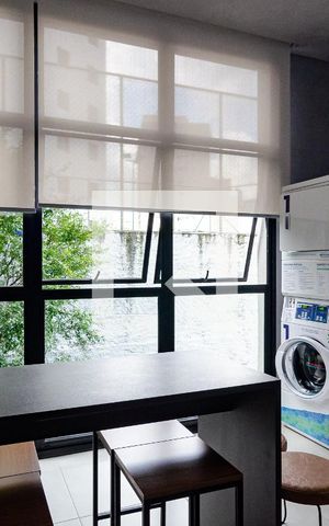 Studio para alugar com 30m², 1 quarto e 1 vaga Studio para alugar com 30m², 1 quarto e 1 vagaLavanderia