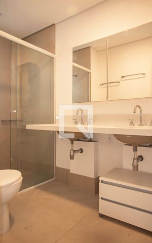 Apartamento para alugar com 138m², 3 quartos e 2 vagasBanheiro da Suíte 3