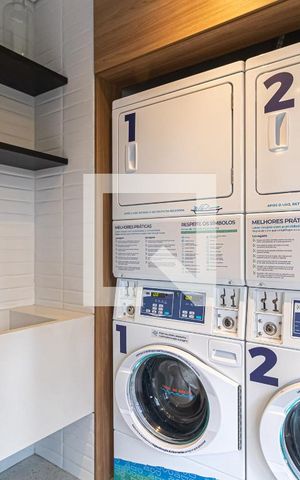 Apartamento à venda com 33m², 1 quarto e sem vaga Apartamento à venda com 33m², 1 quarto e sem vagaLavanderia