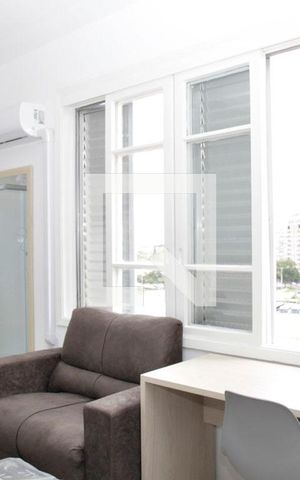 Studio para alugar com 24m², 1 quarto e sem vagaQuarto + Sala
