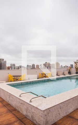 Studio para alugar com 24m², 1 quarto e sem vaga Studio para alugar com 24m², 1 quarto e sem vagaCobertura - Piscina