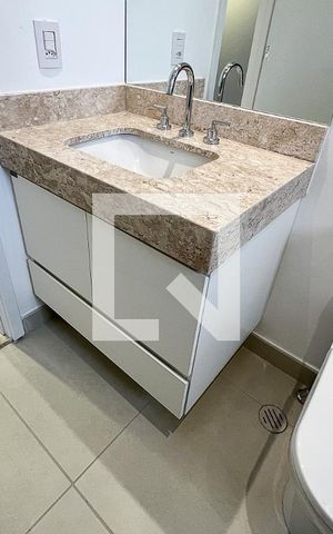 Apartamento à venda com 70m², 1 quarto e 1 vagaBanheiro da Suíte