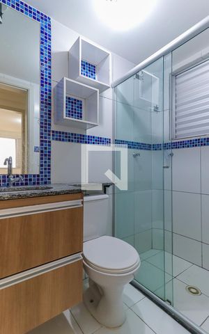 Apartamento para alugar com 57m², 2 quartos e 1 vagaBanheiro Social