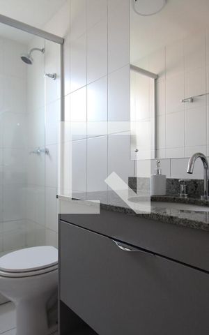 Apartamento para alugar com 110m², 3 quartos e 2 vagasBanheiro da Suíte 1