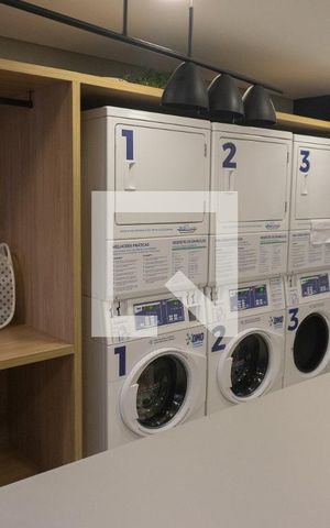 Studio à venda com 28m², 1 quarto e sem vagaLavanderia