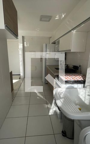Apartamento para alugar com 55m², 2 quartos e 1 vaga Apartamento para alugar com 55m², 2 quartos e 1 vagaCozinha e Área de Serviço