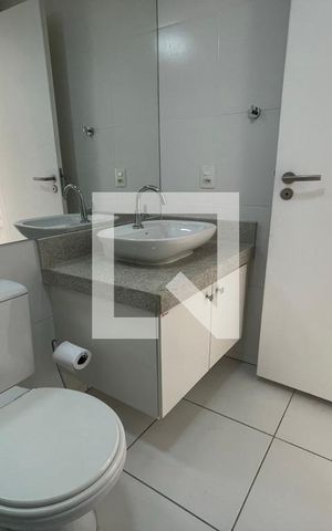 Apartamento para alugar com 55m², 2 quartos e 1 vaga Apartamento para alugar com 55m², 2 quartos e 1 vagaBanheiro Social
