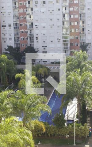 Apartamento para alugar com 55m², 2 quartos e 1 vagaVista do Quarto 1