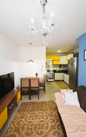 Casa de condomínio à venda com 60m², 2 quartos e 1 vaga Casa de condomínio à venda com 60m², 2 quartos e 1 vagaSala
