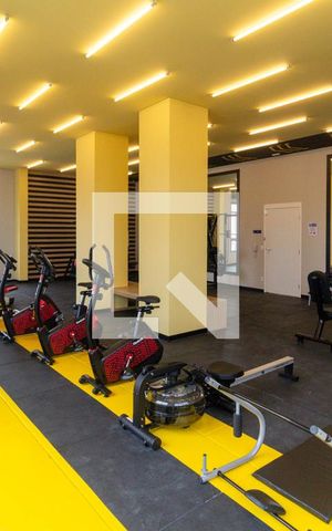Studio para alugar com 27m², 1 quarto e sem vaga Studio para alugar com 27m², 1 quarto e sem vagaAcademia