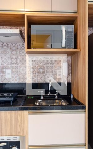 Studio à venda com 26m², 1 quarto e sem vaga Studio à venda com 26m², 1 quarto e sem vagaCozinha