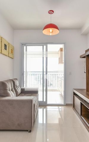 Apartamento para alugar com 45m², 1 quarto e 1 vaga Apartamento para alugar com 45m², 1 quarto e 1 vagaSala