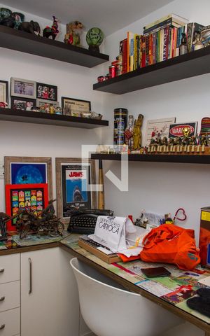 Apartamento à venda com 90m², 3 quartos e 1 vagaEscritório (Quarto de Serviço Reversível)