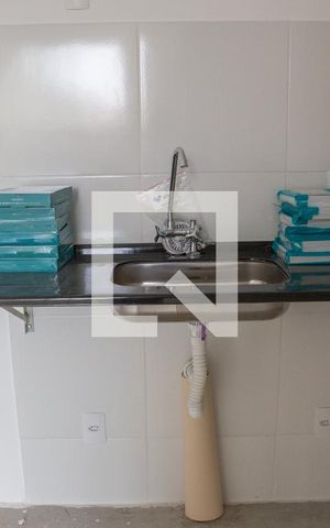 Apartamento para alugar com 36m², 2 quartos e sem vaga Apartamento para alugar com 36m², 2 quartos e sem vagaCozinha e Área de Serviço