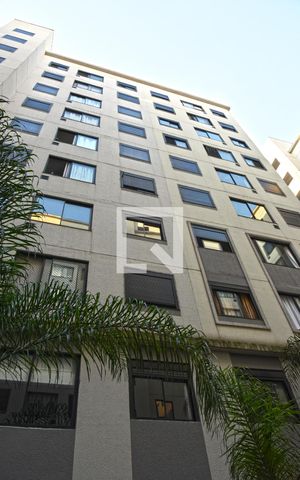 Apartamento à venda com 36m², 2 quartos e sem vagaFachada do bloco