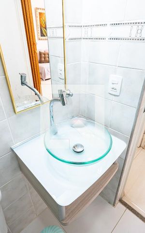 Apartamento para alugar com 61m², 2 quartos e 1 vaga Apartamento para alugar com 61m², 2 quartos e 1 vagaBanheiro Social