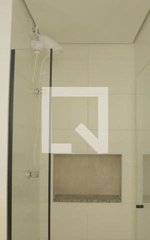 Studio para alugar com 24m², 1 quarto e sem vagaBanheiro do Studio