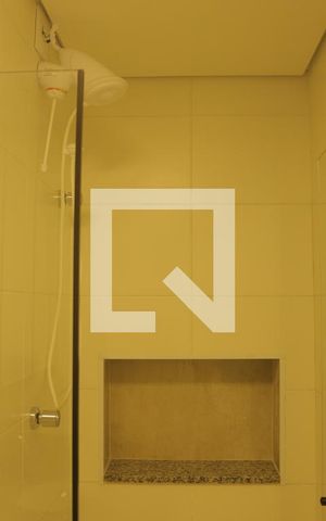 Studio para alugar com 24m², 1 quarto e sem vagaBanheiro do Studio